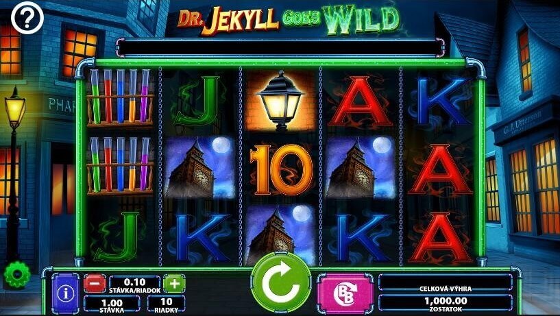 Dr Jekyll Goes Wild Freispiele