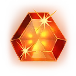 Symbol roter Edelstein Starburst Slot
