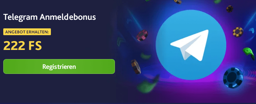 7bit casino telegramm bonus