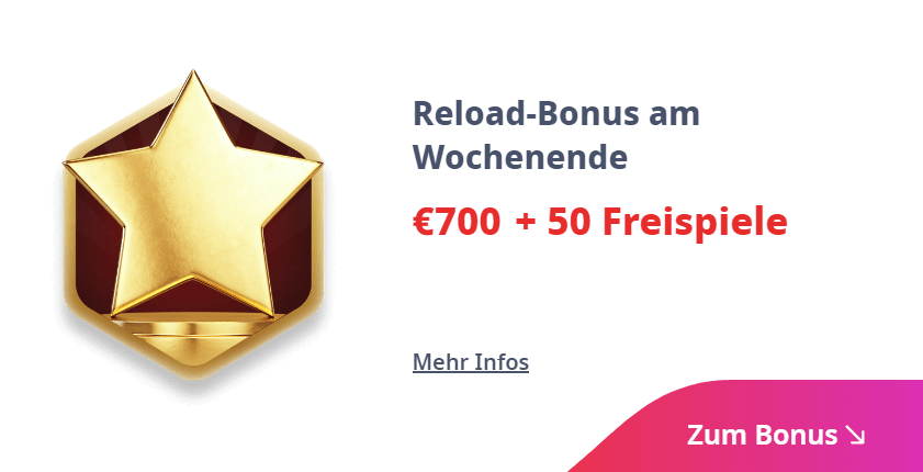 Casino Infinity Reload Bonus