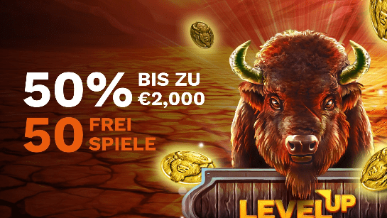 LevelUp Casino Zweiter Bonus