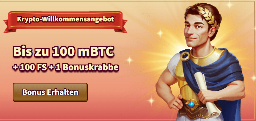 Myempire Casino Krypto Willkommenspaket