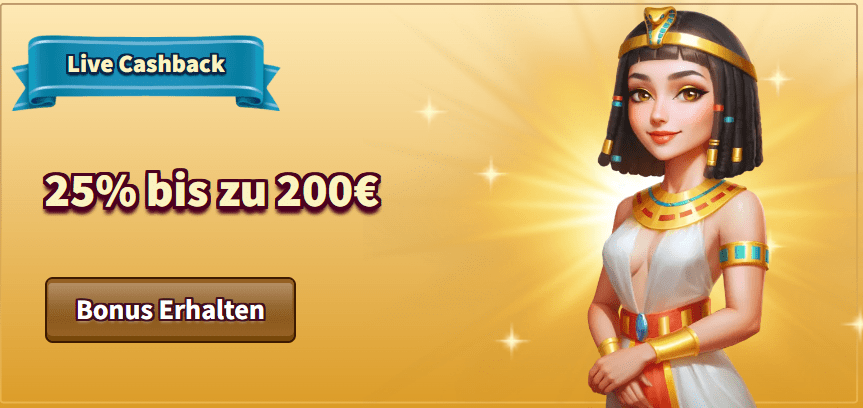 Myempire Casino Live Cashback