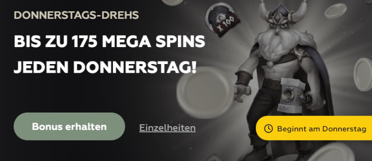 Playfina Casino Donnerstags Bonus