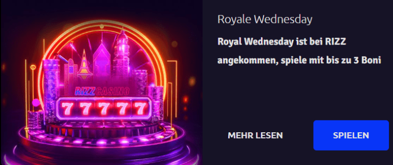 Rizz Casino Royal Wednesday