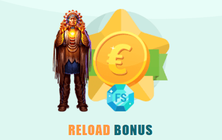 Spinia Casino Reload Bonus