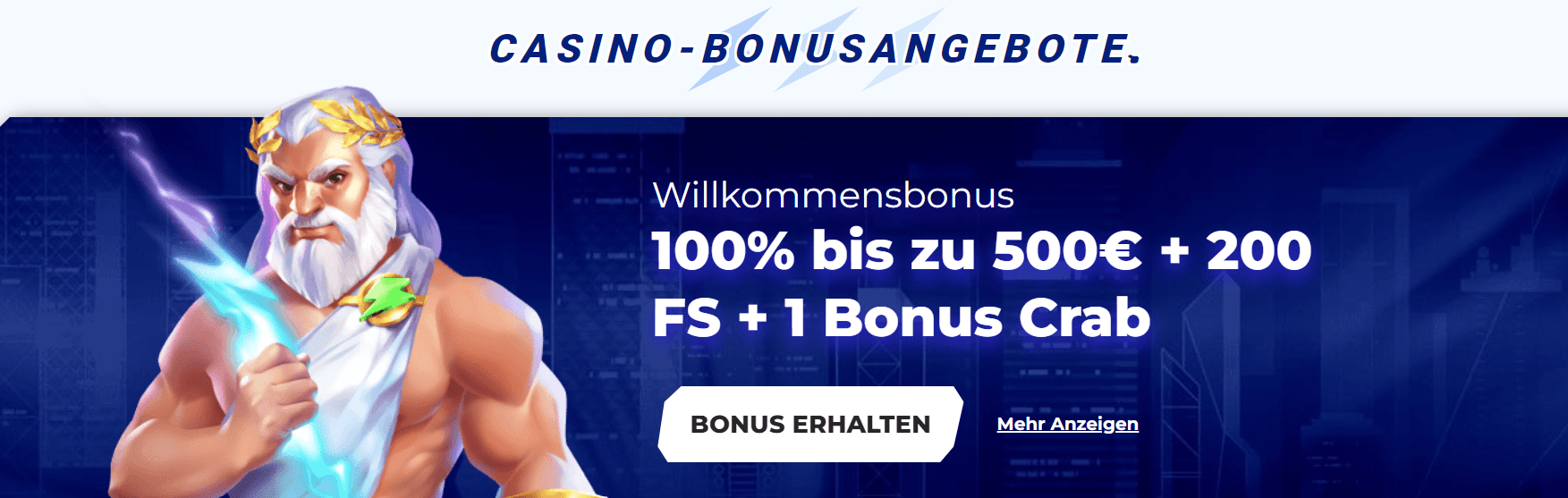 Sportaza Casino Willkommensbonus