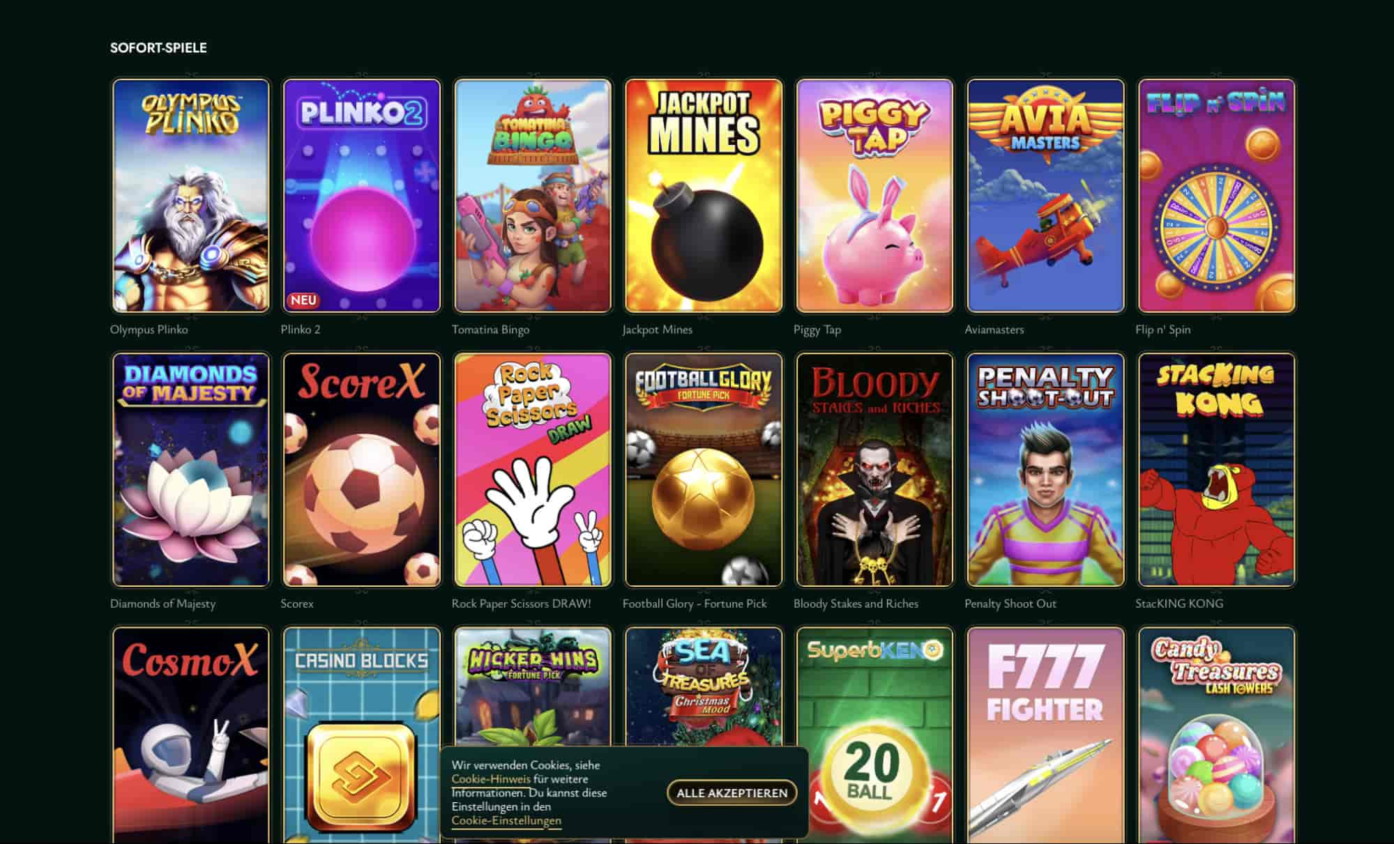 Cashed Casino slots