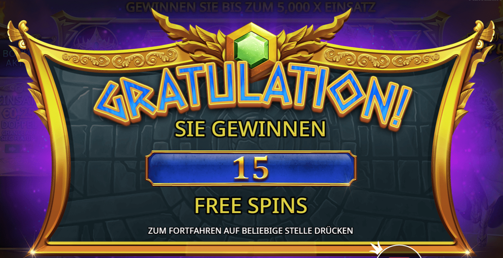 Gates of Olympus free spins