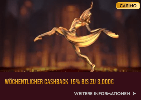 Grandclub Casino Cashback Bonus