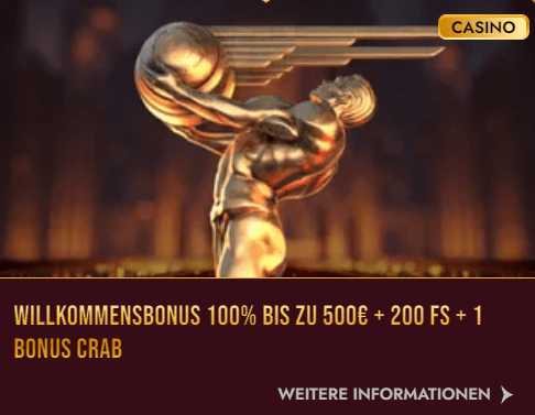 Grandclub Casino Willkommensbonus