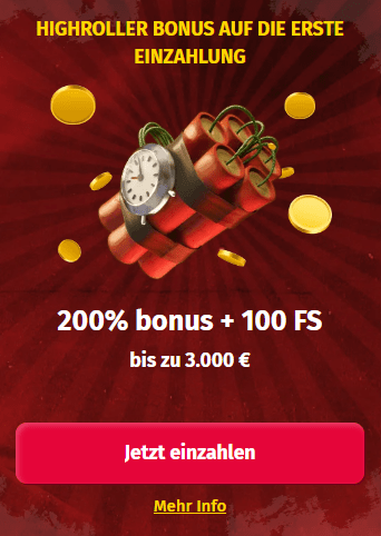 Jettbet Casino Highroller Bonus