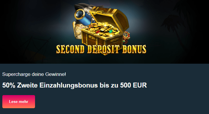 PrimeBetz Zweiter Willkommensbonus