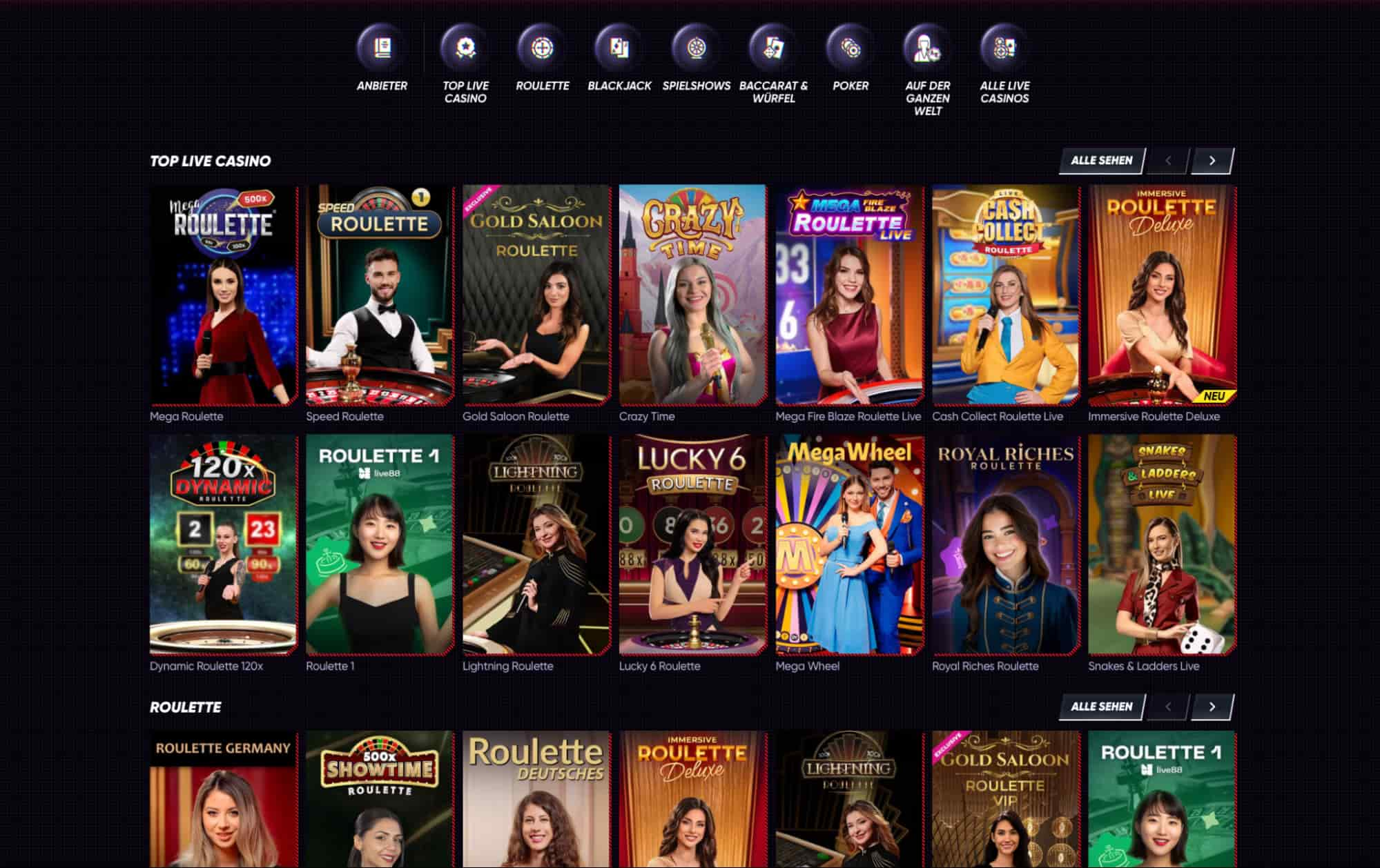 Quickwin casino live casino