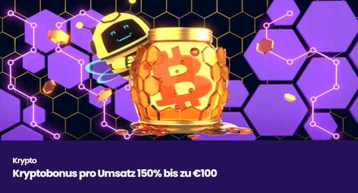 Wazbee Casino Krypto Bonus