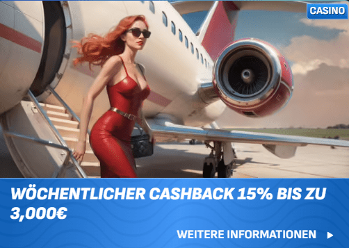 Wonaco Casino Cashback Bonus