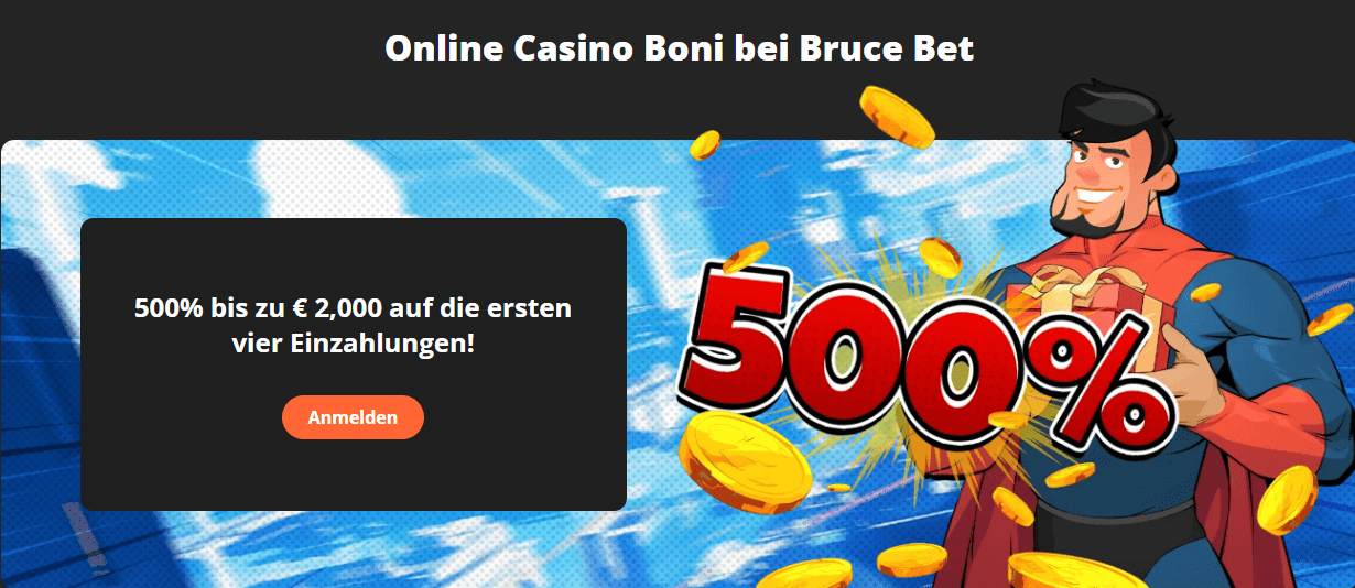 bruce casino welcome bonus