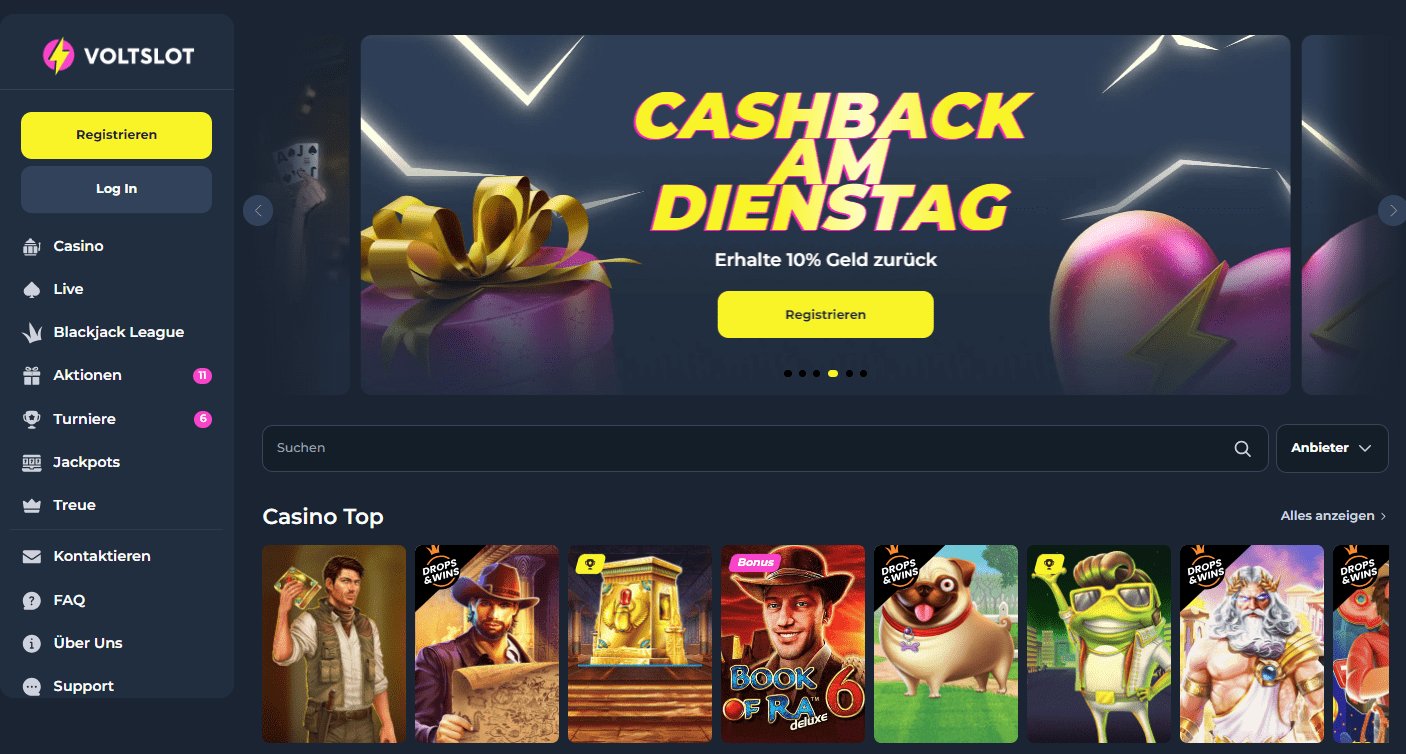 voltslot casino main page