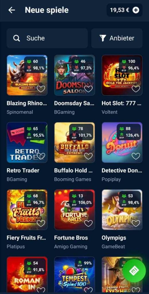 20bet mobile games