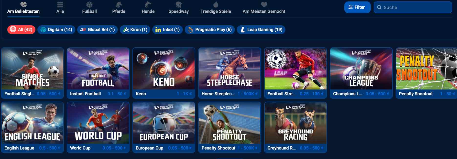 betospin casino games