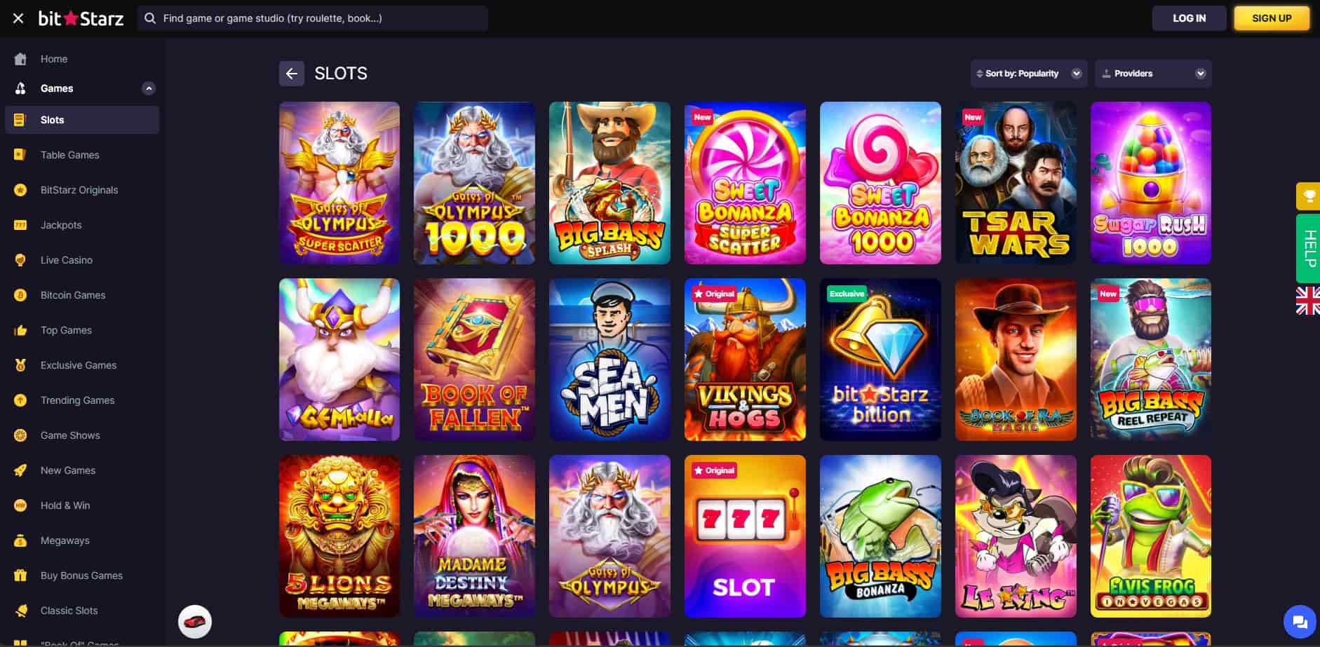 bitstarz games