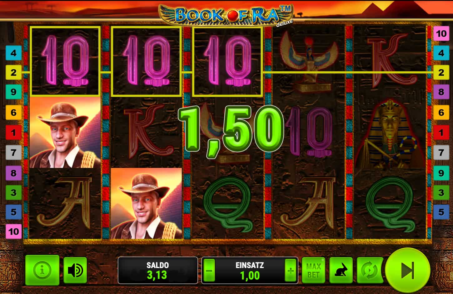 book of ra deluxe win2