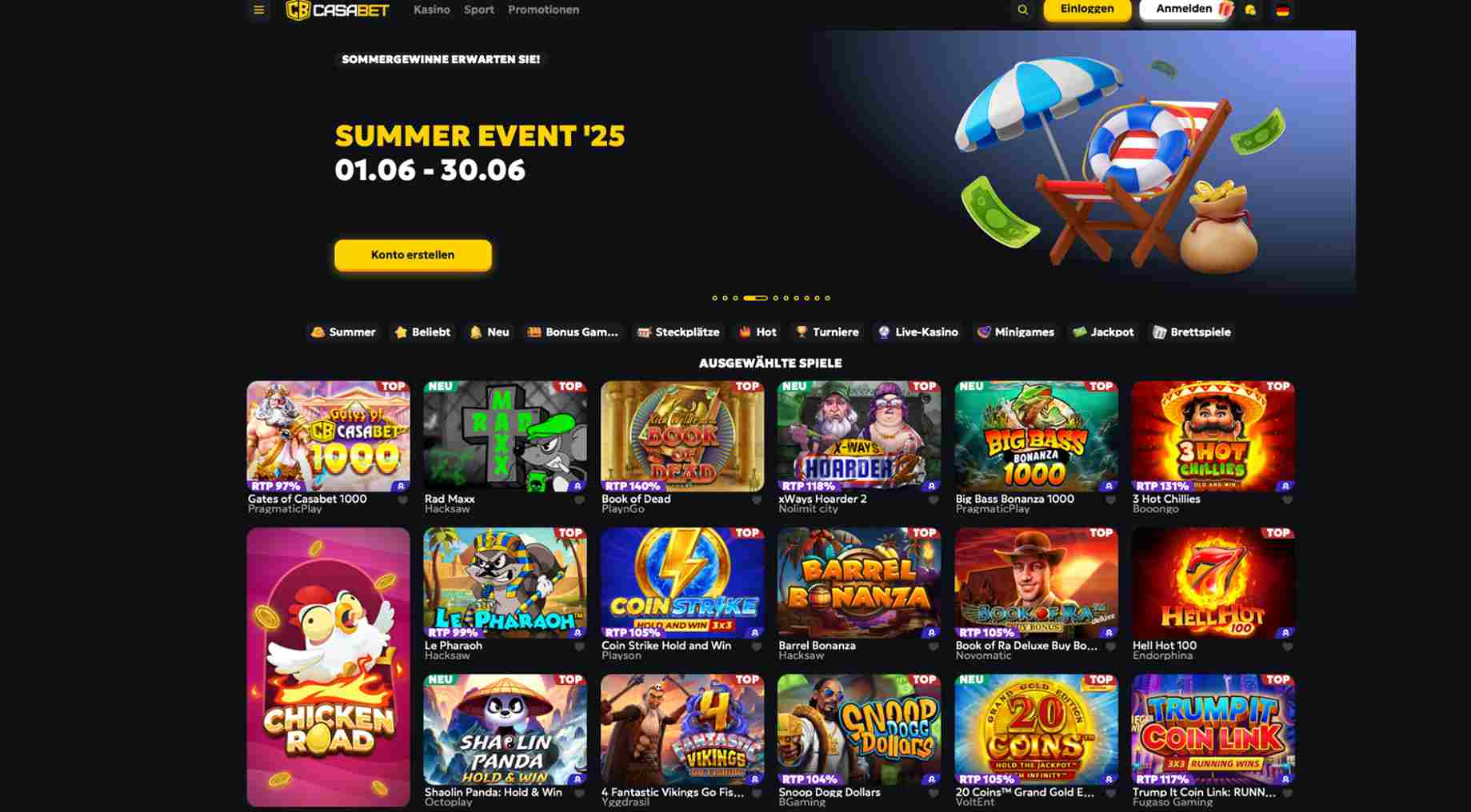 casabet main page