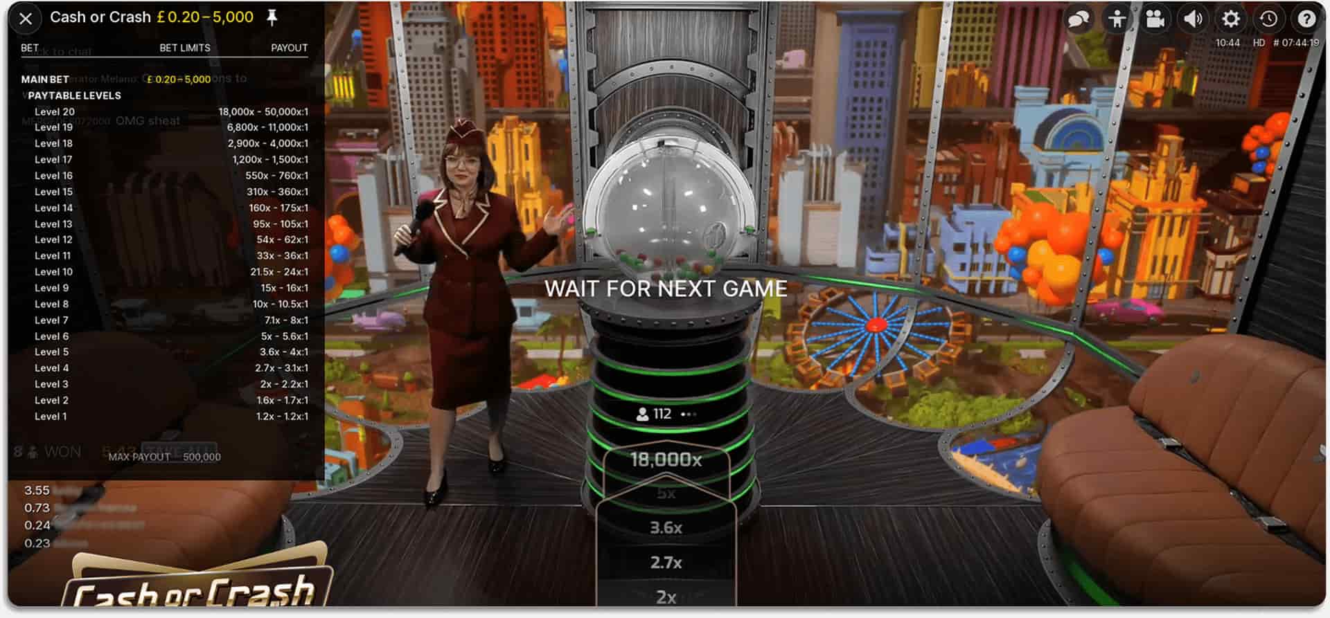 cash or crash game