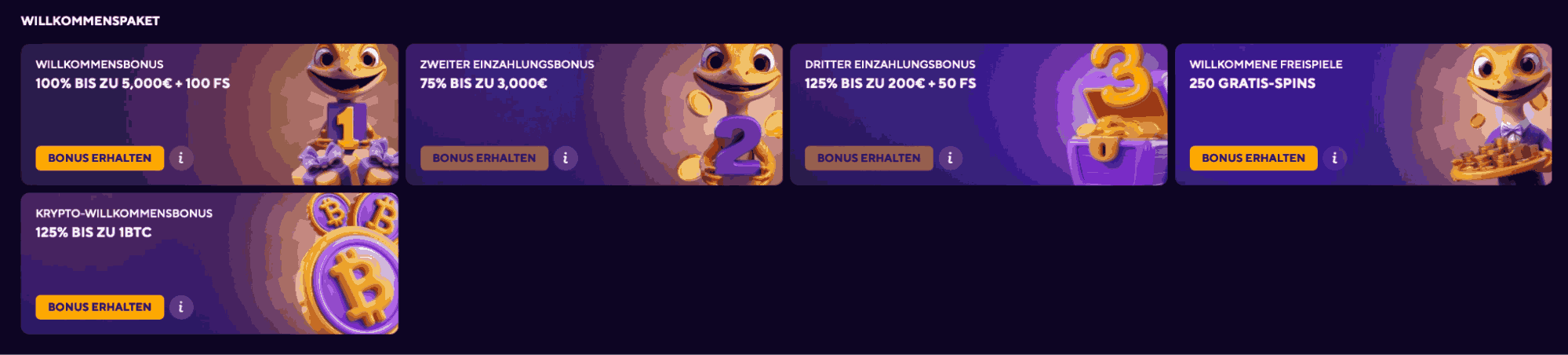 dazard welcome bonus