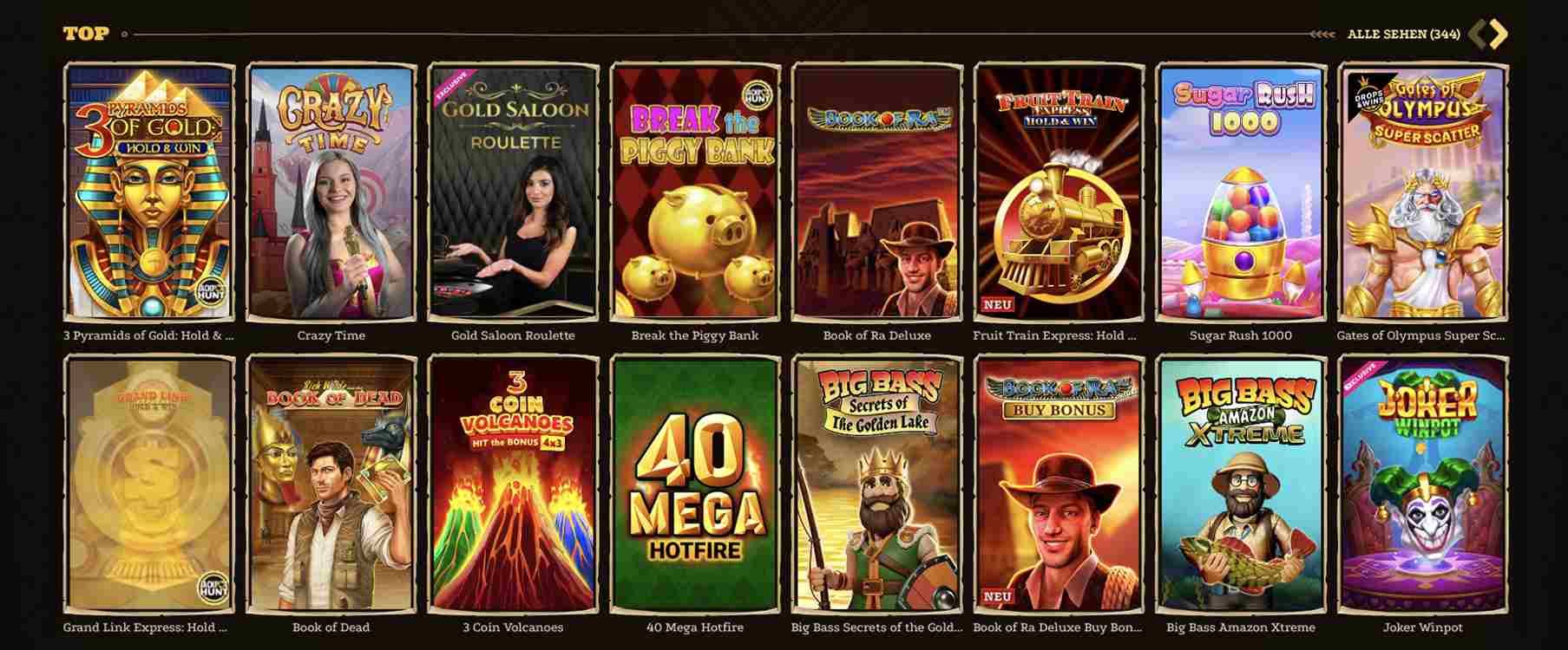 dazardbet games