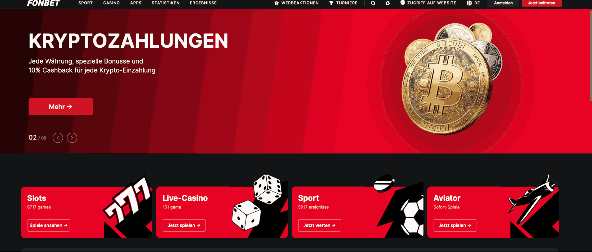 fonbet main page