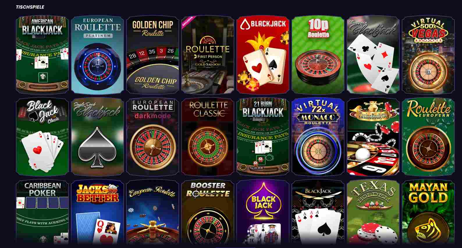funbet table games