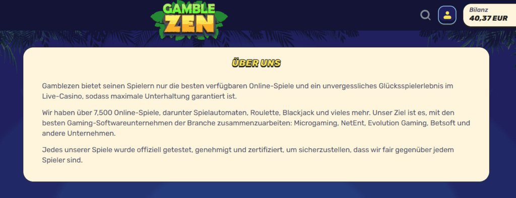 gamblezen about us
