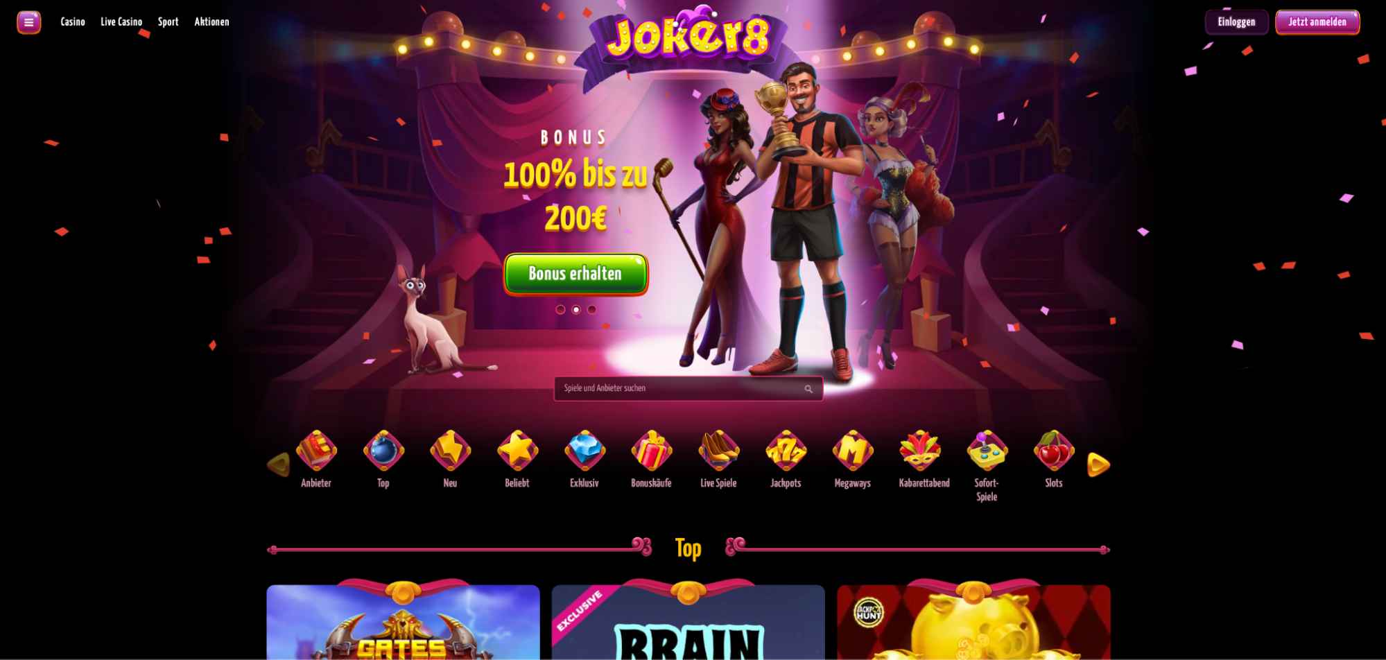 joker8 main page