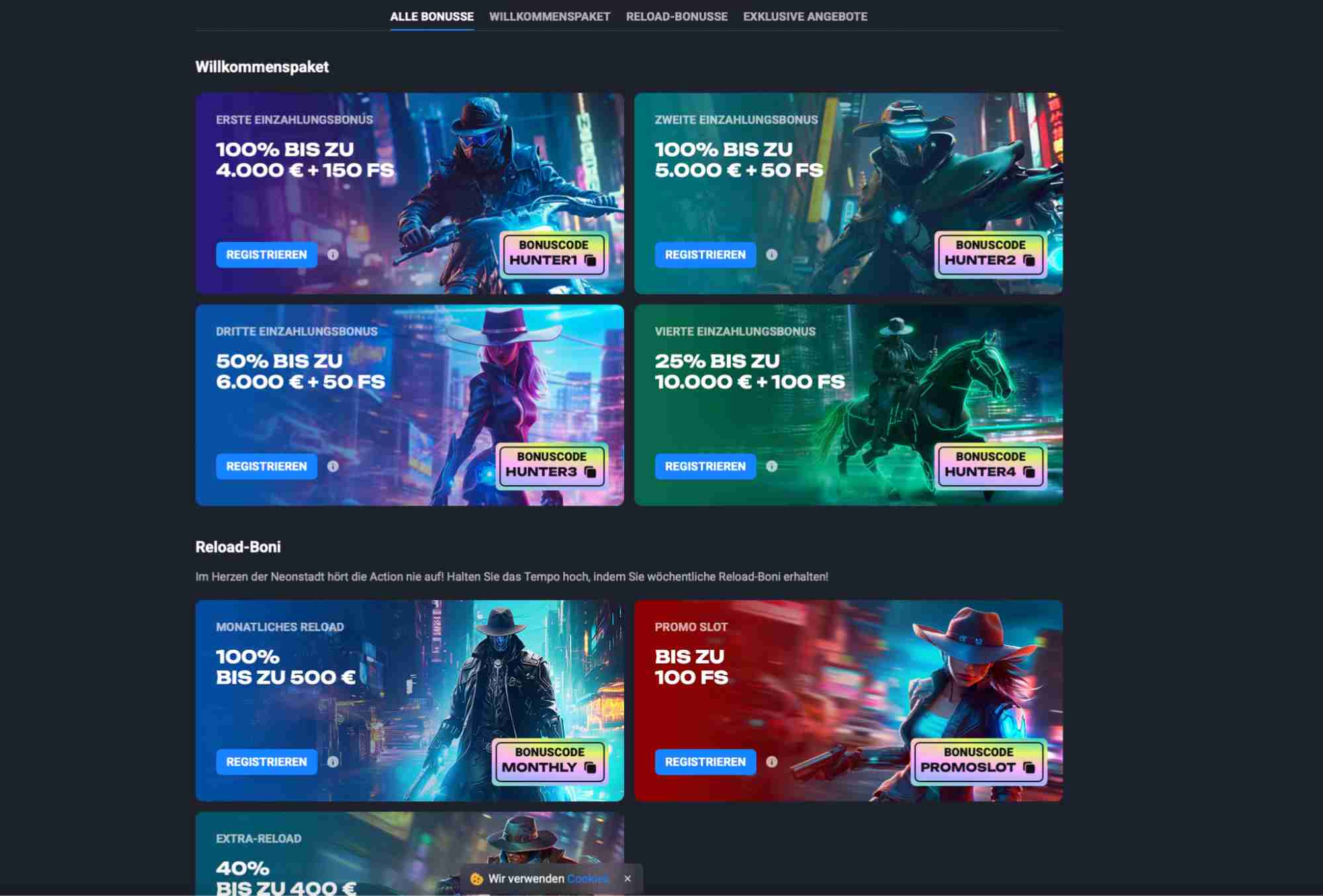 lucky hunter promotions