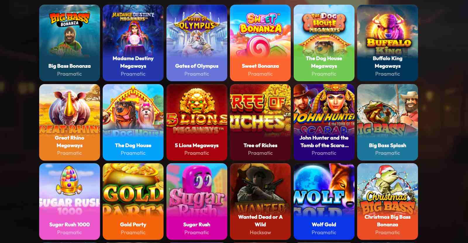 mad casino games