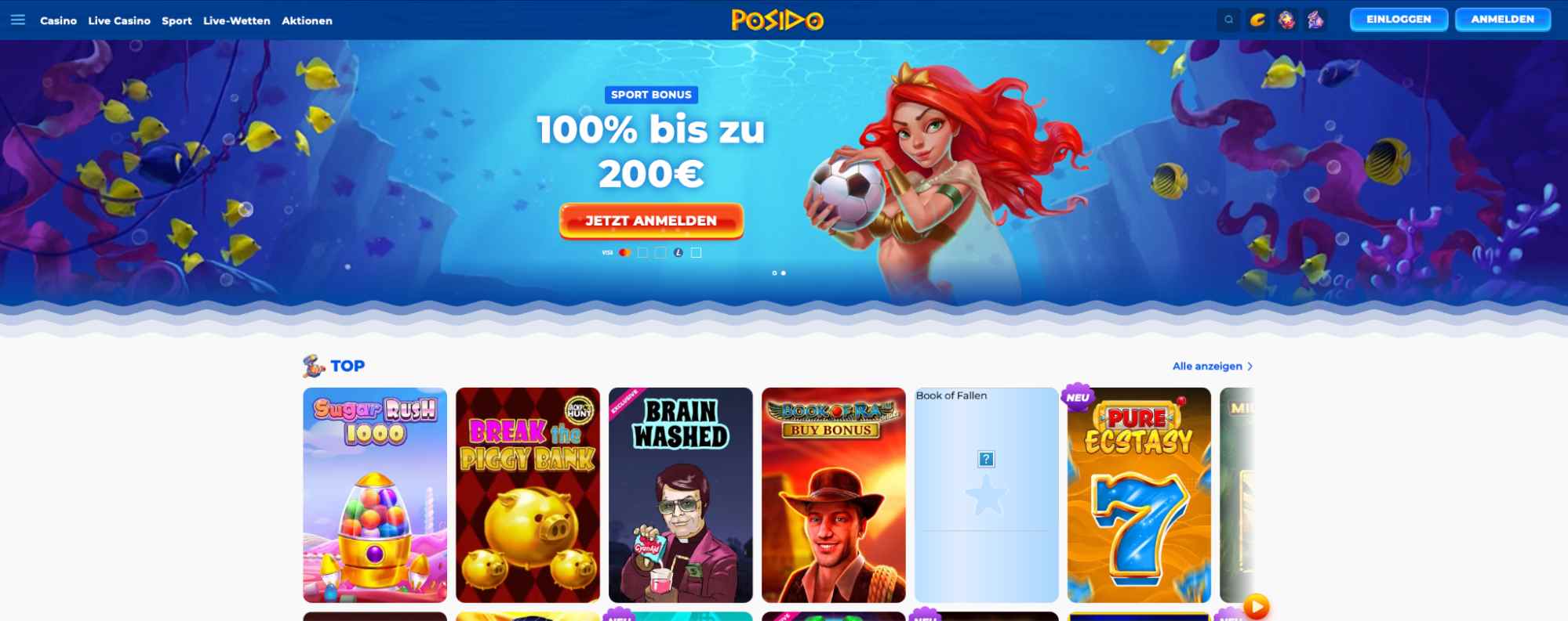 posido main page
