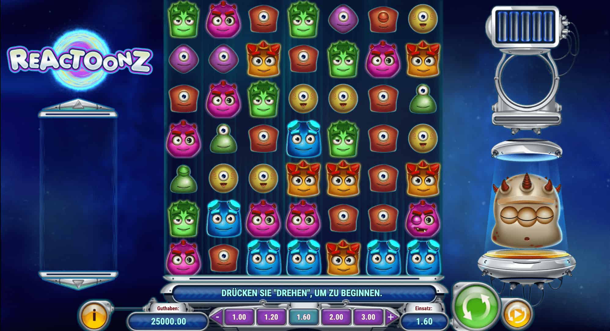 reactoonz slot