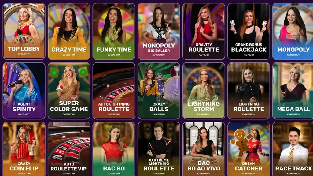 spinando live casino