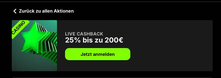 spinit live cashback