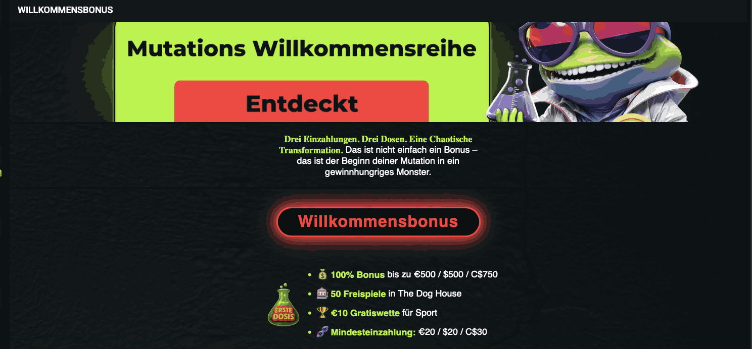 toxi welcome bonus