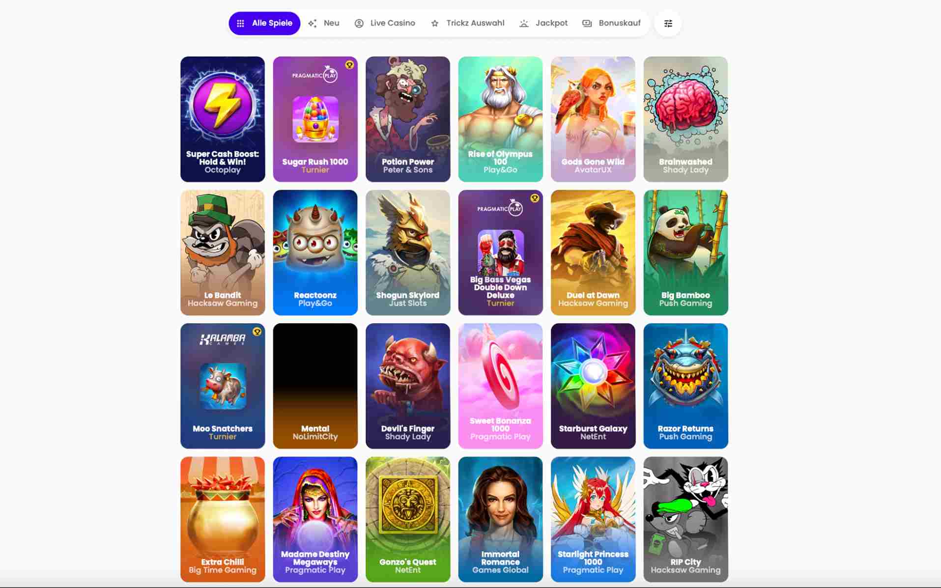 trickz games