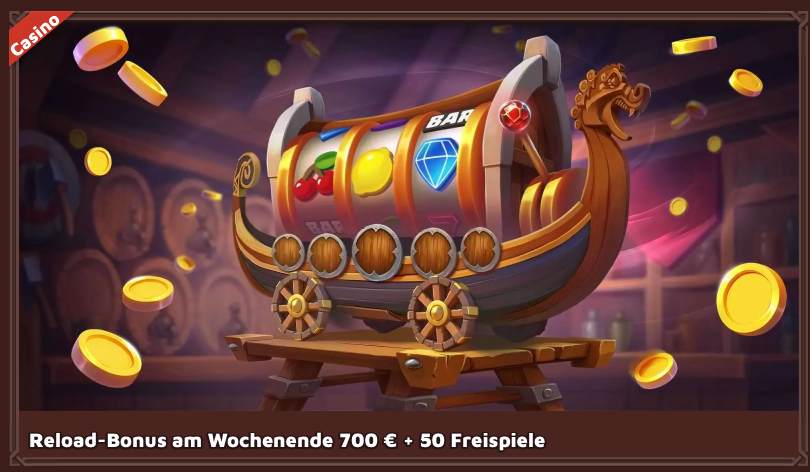 vikingluck casino reload bonus