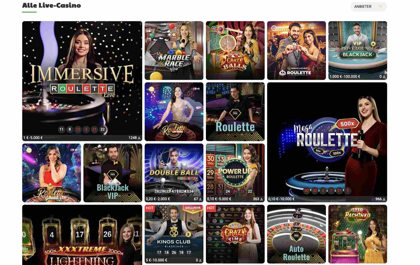 wikiluck live casino
