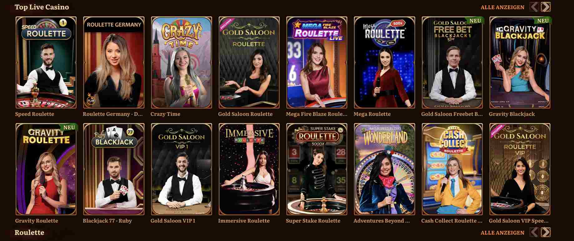 wildrobin casino live casino