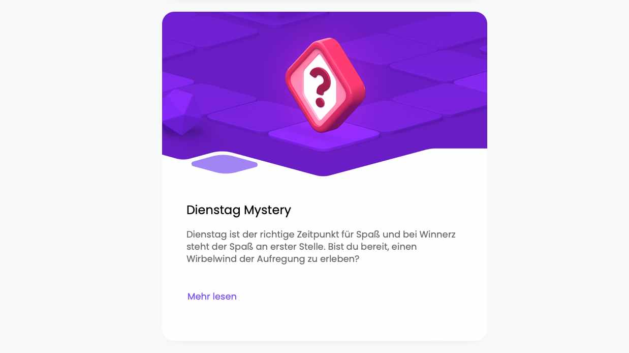winnerz dienstag mystery