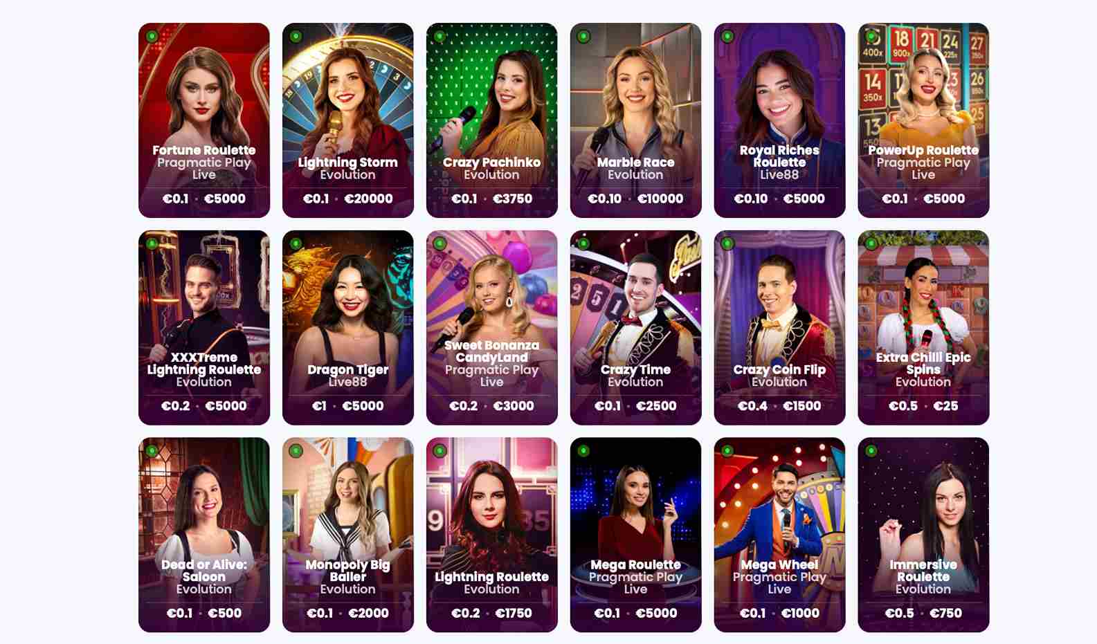 winnerz live casino