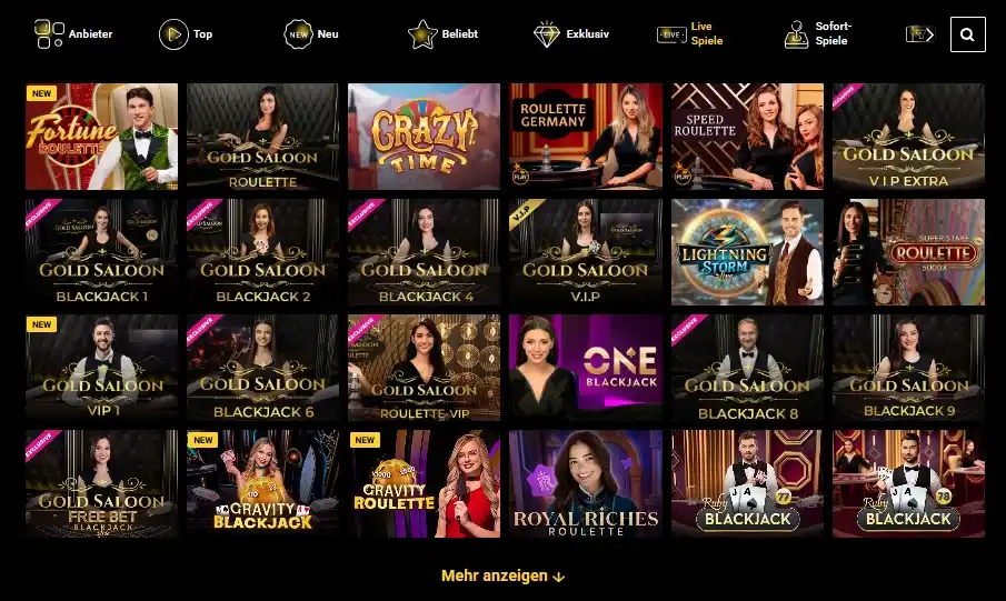 zet casino live casino