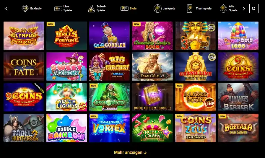 zet casino slots