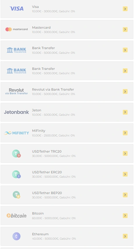 zet casino withdrawal methods